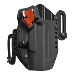 HOLSTER POLYMERE A RETENTION, SECURITE LTG PRO ORANGE - PDP 4.5''/5'' - GAUCHER