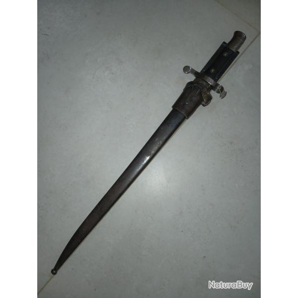 Baionette 1886 SteyrPortugaise