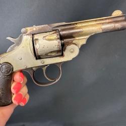 IVER JOHNSON SAFETY AUTO HAMMER 2nd MODEL cal. 38sw num&eacute;ro de s&eacute;rie G44560