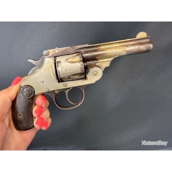IVER JOHNSON SAFETY AUTO HAMMER 2nd MODEL cal. 38sw num�ro de s�rie G44560