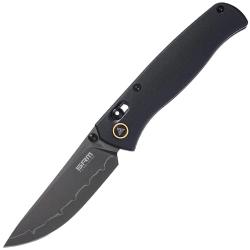 Couteau pliant SRM Medal laminated 140Cr Black Micarta 255L-MB3