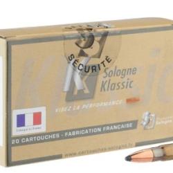 1 Boite de Balles Sologne Cal 9.3x62 Subsonique 285gr