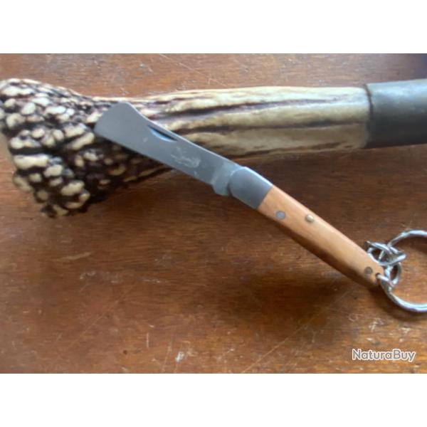 MINI PORTE CLEE  GREFFOIR  TECK v�ritable petit couteau pliant lame coupante  2025 3