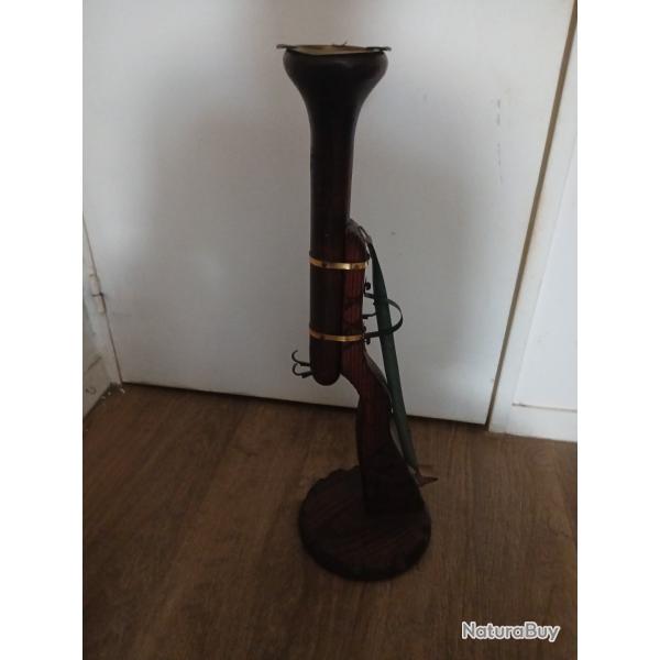 Cendrier forme de fusil