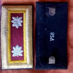 Epaulettes LIEUTENANT COLONEL 1900 ARTILLERIE