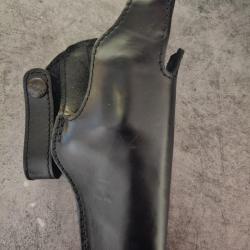 Holster -Etui - pour revolver Manurhin spF1 ou MR - canon 2 pouces et plus