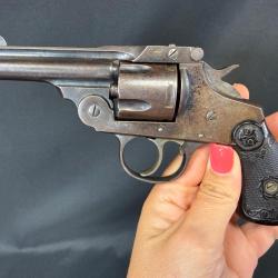 IVER JOHNSON SAFETY AUTO HAMMER 2nd MODEL cal. 38sw num&eacute;ro de s&eacute;rie 15053