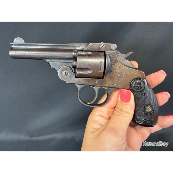 IVER JOHNSON SAFETY AUTO HAMMER 2nd MODEL cal. 38sw num�ro de s�rie 15053