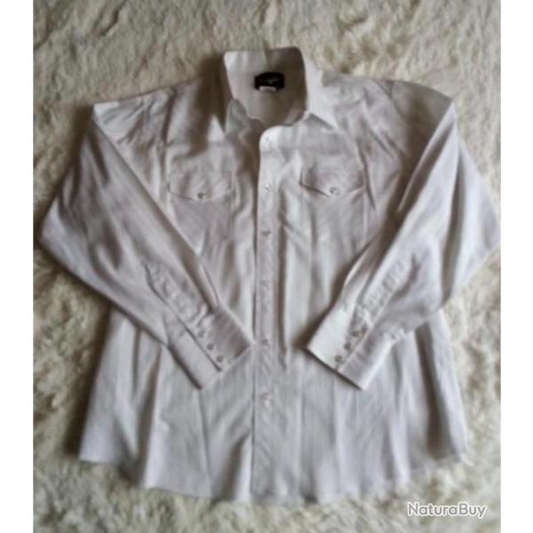 Lot 2 CHEMISES WRANGLER RODEO WESTERN COWBOY VINTAGE