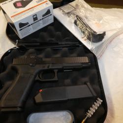 pistolet Glock 34 + point vert &eacute;tat neuf