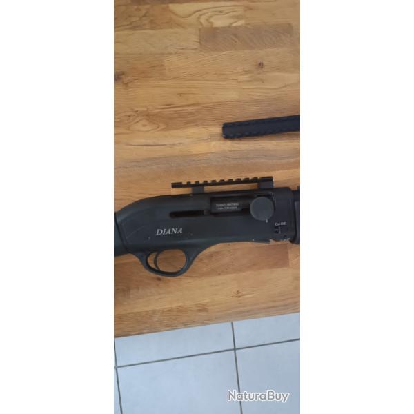 fusil hatsan slug( diana ) cal 12 semi auto