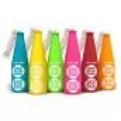 Lot de 6 cibles bouteilles a suspendre