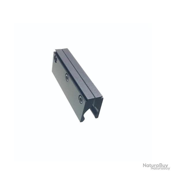 Rail de fixation 11 mm de 12 cm pour crosman 1377, 1322, 2240, 2250, 2260 et 2289