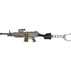Porte-cl&eacute;s reproduction mitrailleuse M249 SAW