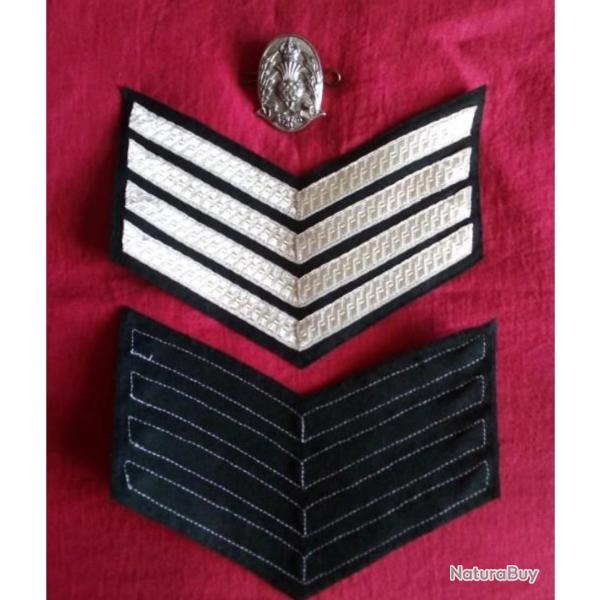 Insigne et grades de sergent SCOTTISH POLICE
