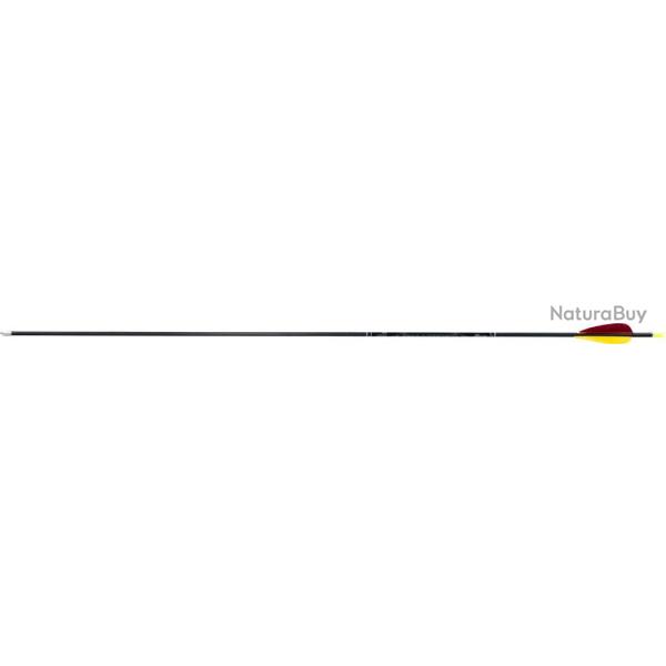 Fl�che Avalon Tyro 4.2 Trad Carbone Plumes Naturelles 800 Encoche Jaune 30" 90 gr Rouge/Jaune/Jaune