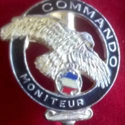 Insigne '' MONITEUR COMMANDO ''