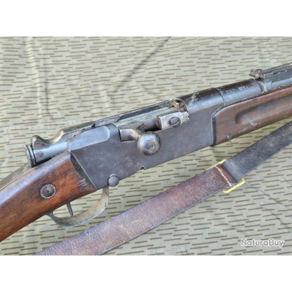 Superbe fusil Lebel 86 93 dans son jus , m�me num�ro,  calibre d'origine canon sublime cat D
