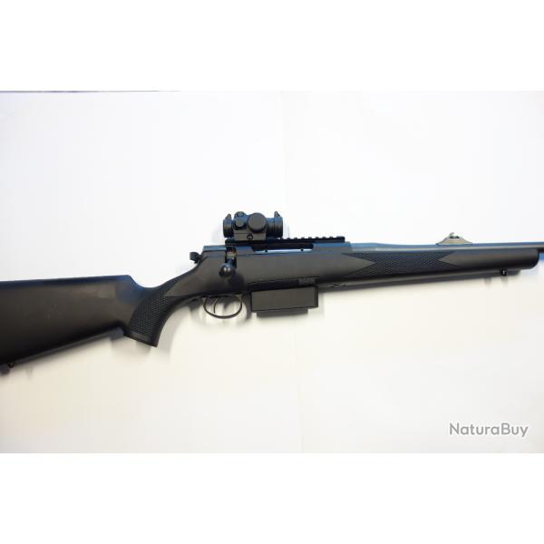 Op� ! Carabine � verrou R�ssler R�WA signature tracker  Cal. 9.3x62 avec Point rouge Urikan Predator