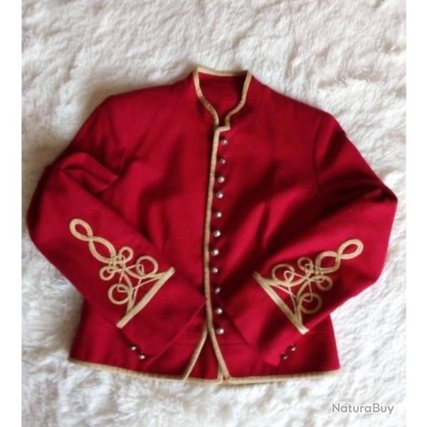 Spencer femme '' C�R�MONIE MILITAIRE HISPANO-MEXICAINE '' western