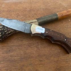 COUTEAU DE CHASSE   LAME DAMAS DAMAS    (2026   )  4