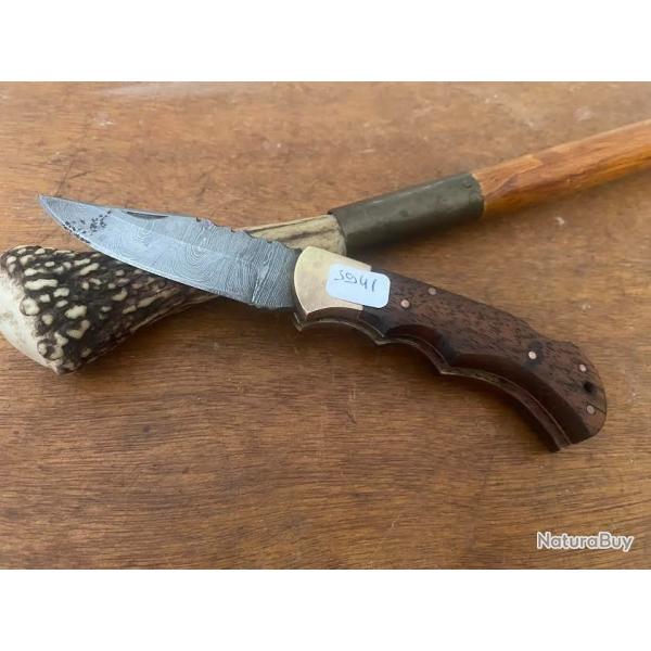 COUTEAU DE CHASSE   LAME DAMAS DAMAS    (2026   )  4