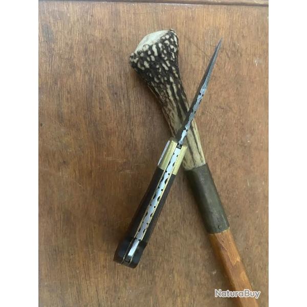COUTEAU DE CHASSE   LAME DAMAS DAMAS    (2026   )  5