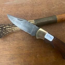COUTEAU DE CHASSE   LAME DAMAS DAMAS    (2026   )  6