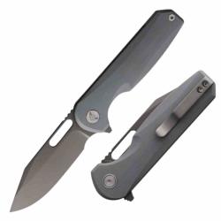 Couteau Ameight Knives Preyert Lame Acier 14C28N Manche G10 Liner Lock AME504DGII