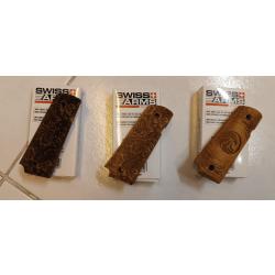 Plaquettes bois pour grip colt 1911