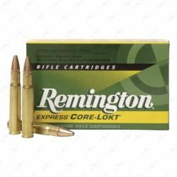 MUNITION REMINGTON 300WM CORE LOKT 180GRS Bte 20