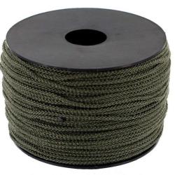 CORDEAU IMPUTRESCIBLE TRESSE VERT - DIAM 2 MM - 100 M