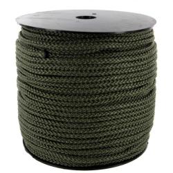 CORDEAU IMPUTRESCIBLE TRESSE VERT - DIAM 6 MM - 100 M