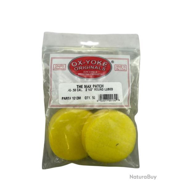 OP ACC - 50 CALLEPINS LUBRIFIES OX-YOKE CAL 45 -58 EPAISSEUR 0.5MM