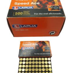 DESTO AMMO - LOT DE 450 MUNITIONS LAPUA SPEED ACE HIGH VELOCITY ROUND NOSE