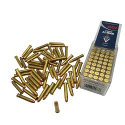 DESTO AMMO - LOT DE 108 MUNITIONS CALIBRE 22MAGNUM OGIVES DIVERSES