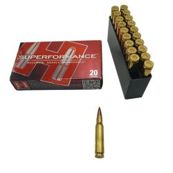 DESTO AMMO - BOITE DE 20 CARTOUCHES HORNADY SUPERFORMANCE CAL.308WIN GMX 150Grs