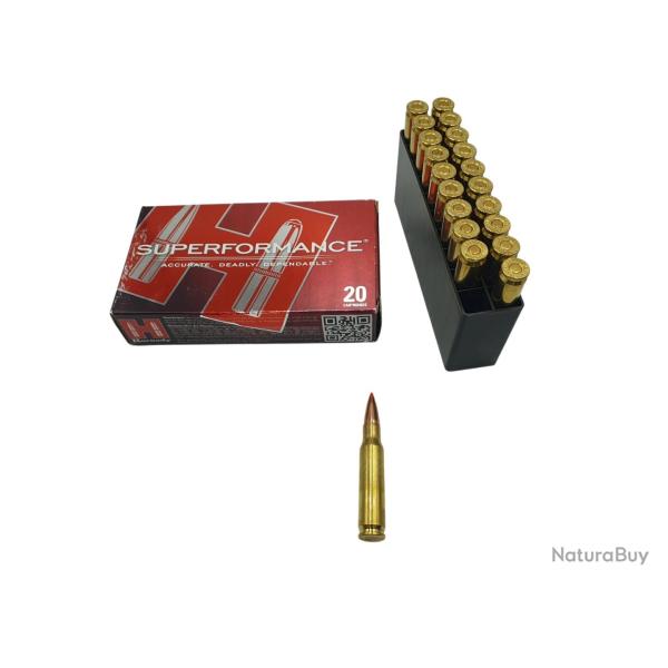 DESTO AMMO - BOITE DE 20 CARTOUCHES HORNADY SUPERFORMANCE CAL.308WIN GMX 150Grs