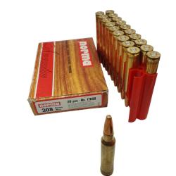 DESTO AMMO - LOT DE 40 CARTOUCHES NORMA CAL.308 NORMA MAGNUM OGIVES VULKAN et SILVERBLIXT
