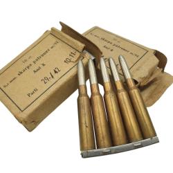DESTO AMMO - LOT DE 25 MUNITIONS SURPLUS MILITAIRE 6.5x55SE AVEC CLIP