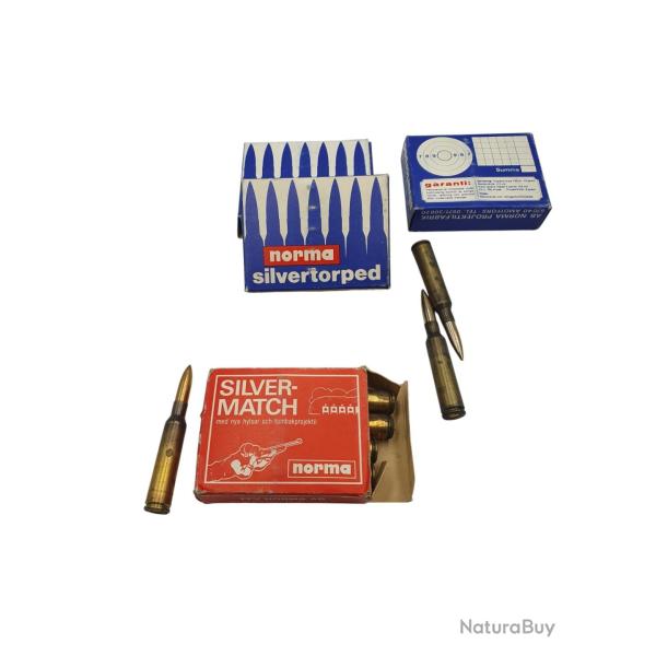 DESTO AMMO - LOT DE 40 CARTOUCHES NORMA 6.5x55SE