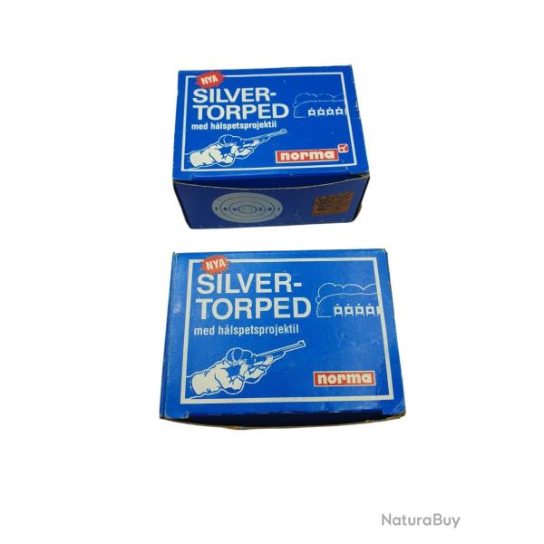 DESTO AMMO - LOT DE 40 CARTOUCHES NORMA 6.5x55SE SILVERTORPED 139Grs
