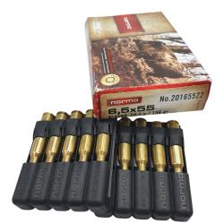 DESTO AMMO - BOITE DE 10 MUNITIONS NORMA CAL.6.5X55SE ALASKA 156GrS