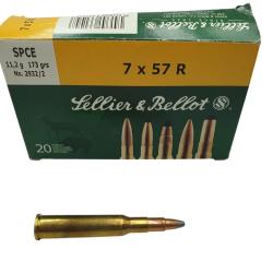 DESTO AMMO - BOITE DE 13 MUNITIONS SELLIER BELLOT CAL.7x57R SPCE
