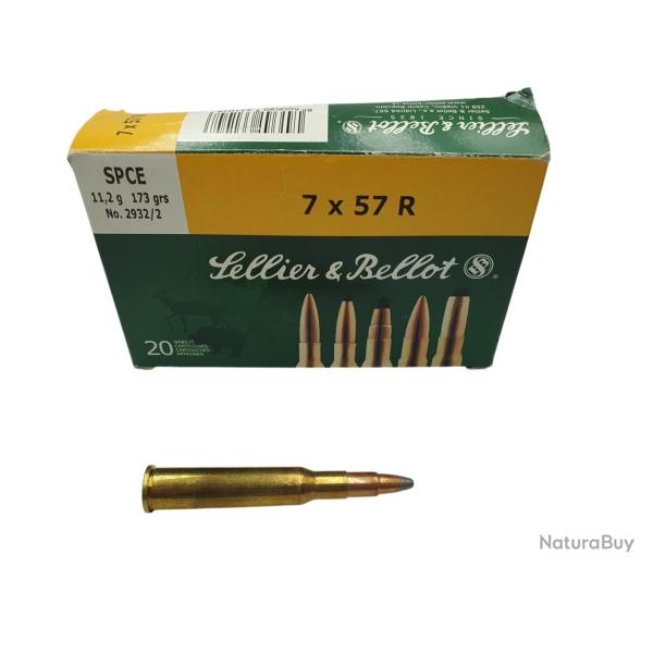 DESTO AMMO - BOITE DE 13 MUNITIONS SELLIER BELLOT CAL.7x57R SPCE