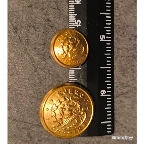 Boutons ''ARMEE MEXICAINE '' western