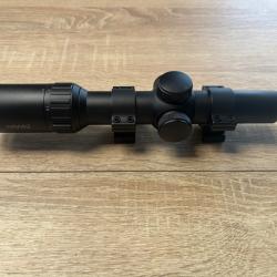 tr&egrave;s belle lunette HAWKE Vantage 1-4x24 occasion comme neuf destockage chasse ench&egrave;re