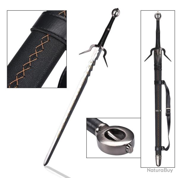 EPEE DECO LAME ACIER INSPIREE UNIVERS THE WITCHER