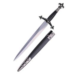 DAGUE DECO MEDIEVAL FLEUR DE LYS