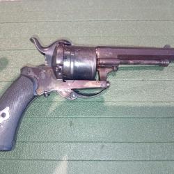 Revolver belge type lefaucheux 7mm